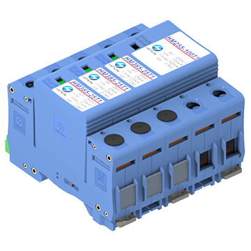 Ⅰ+Ⅱ類交流電源防雷器HM385-25/100T1(3P+N)